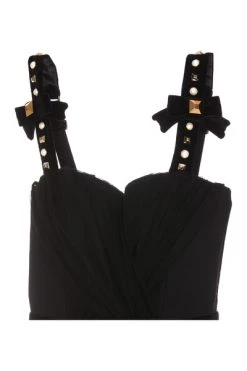 Casual Jurken ELISABETTA FRANCHI Black Black -Elisabetta Franchi Winkel 376a04b0bbc1f7a3c920b15b021aa5c1