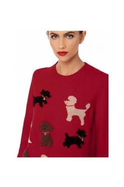 Elisabetta Franchi Sweaters Round-neck Knitwear Red 7 Elisabetta Franchi Sweaters Round-neck Knitwear Red -Elisabetta Franchi Winkel 37ea02f83423023f9e1f7e39c5438cb3