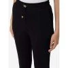 Elisabetta Franchi Broeken Cropped Trousers Black