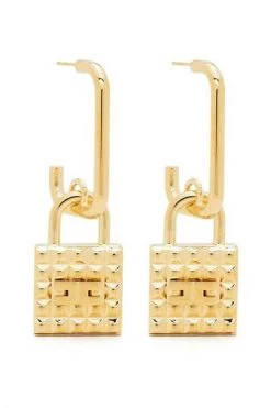Oorbellen Elisabetta Franchi Bijoux Golden Yellow