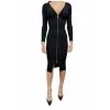 Elisabetta Franchi Casual Jurken Dress Black