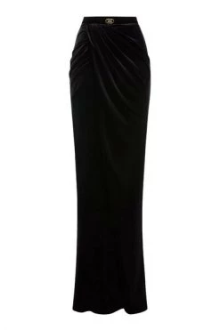 Elisabetta Franchi Maxi Rokken Maxi Skirts Black -Elisabetta Franchi Winkel 389ac90275dfc31c5a6e44b92d9c2fff