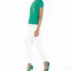 Elisabetta Franchi Skinny Jeans Trousers White