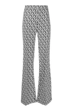 Elisabetta Franchi Wijde Broeken Pants Black -Elisabetta Franchi Winkel 38eff188041f49e3a82accb746071357