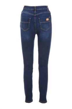 Elisabetta Franchi Five-Pocket Skinny Jeans Blue -Elisabetta Franchi Winkel 38f8ba1490bc064239d98345bacdb848