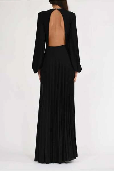 Elisabetta Franchi Jurken Gowns Black 4 Elisabetta Franchi Jurken Gowns Black - Afbeelding 4