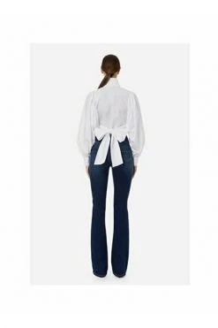 Elisabetta Franchi Bootcut Jeans Jeans Blue