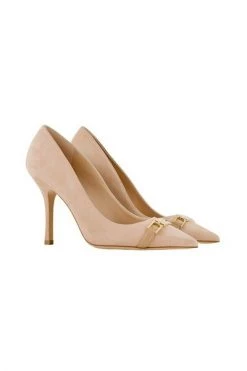 Elisabetta Franchi Pumps Closed Living Room Shoes Beige