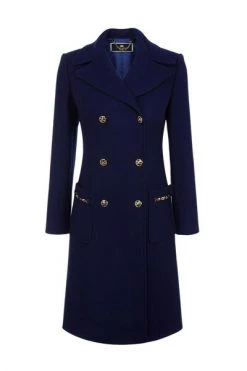 Elisabetta Franchi Trenchcoats & Mantels Double-Breasted Coats Blue 8 Elisabetta Franchi Trenchcoats & Mantels Double-Breasted Coats Blue -Elisabetta Franchi Winkel 39770106186018896394392483fb8896