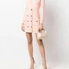 Elisabetta Franchi Casual Jurken Mini Knit Dress Pink