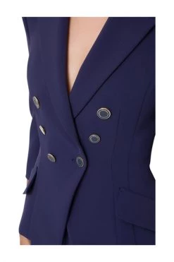 Elisabetta Franchi Blazers Blazer Jacket Blue