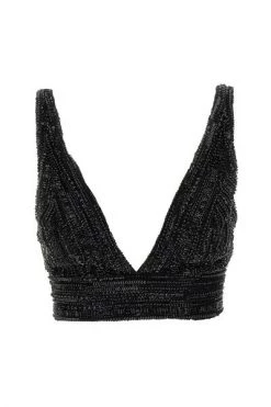 Elisabetta Franchi Sleeveless Tops Black