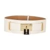 Elisabetta Franchi Riemen Belt White