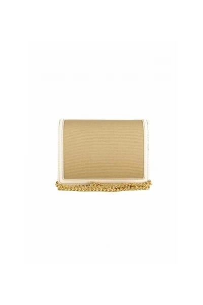 Elisabetta Franchi Schoudertassen Bags Beige 2 Elisabetta Franchi Schoudertassen Bags Beige - Afbeelding 2