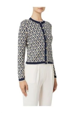 Elisabetta Franchi Vesten Cardigans Blue