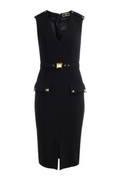 Elisabetta Franchi Casual Jurken Dress Black