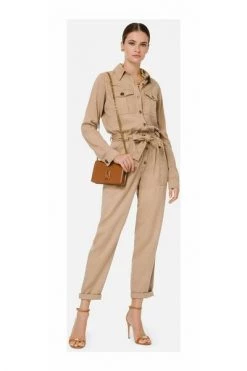 Elisabetta Franchi Jumpsuits & Tuinbroeken Jumpsuit Beige -Elisabetta Franchi Winkel 3b8f7c13cfbb325525a626efd1e0ba77