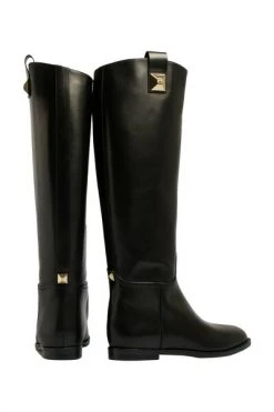 Elisabetta Franchi Laarzen High Boots Black
