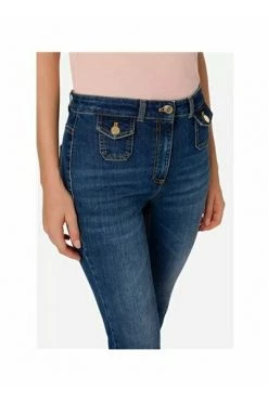 Elisabetta Franchi Straight Jeans Jeans Blue 6 Elisabetta Franchi Straight Jeans Jeans Blue -Elisabetta Franchi Winkel 3c49a23fae45e921e276e10b6f48a779