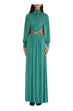 Elisabetta Franchi Jurken Occasion Dresses Green -Elisabetta Franchi Winkel 3c7a93f3a9368b9a257ae9b9dcfa5f3a