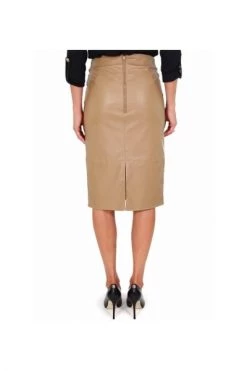 Elisabetta Franchi Midirokken GONNA Beige