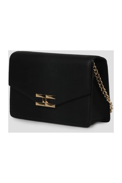Elisabetta Franchi Schoudertassen Shoulder Bags Black 2 Elisabetta Franchi Schoudertassen Shoulder Bags Black - Afbeelding 2