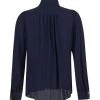 Elisabetta Franchi Blouses Lavalliére Blouse Blue