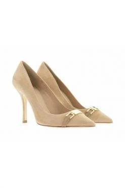 Elisabetta Franchi Closed Pumps With Strap-Detail Beige -Elisabetta Franchi Winkel 3e2aa912f7b6a08b715c9d31993ba934