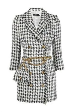 Elisabetta Franchi Casual Jurken Short Dresses Black -Elisabetta Franchi Winkel 3e80997e035d8e6e716b159481a4fa46