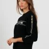 Elisabetta Franchi Hoodies & Sweatvesten Sweatshirts Black