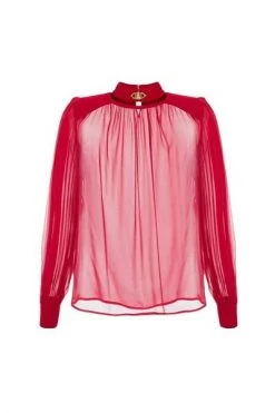 Longsleeve Shirts Elisabetta Franchi Shirts Red Red -Elisabetta Franchi Winkel 3ec35643ae555eda4439c74851381642