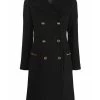 Trenchcoats & Mantels Elisabetta Franchi Coats Black Black