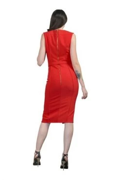 Elisabetta Franchi Jurken Occasion Dresses Red -Elisabetta Franchi Winkel 3f7aba500c3b1545b617e1ecbb06c4c0