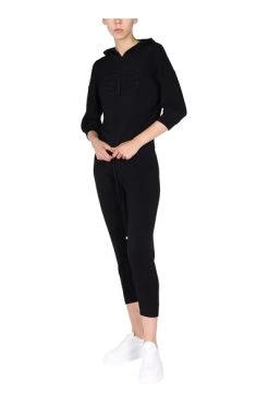 Elisabetta Franchi Hoodies & Sweatvesten Sweatshirt With Logo Black -Elisabetta Franchi Winkel 3fe676990d68ce5db19a9e084daa4787