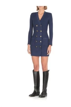 Casual Jurken Elisabetta Franchi Dresses Grey Gray -Elisabetta Franchi Winkel 40afed383786f1213252992ac18955e4