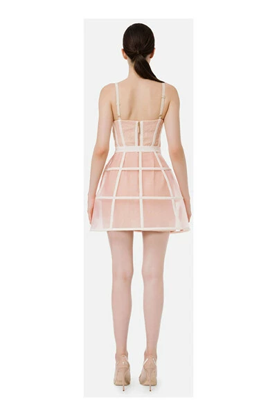 Elisabetta Franchi Feestjurken Party Dresses Pink 1 Elisabetta Franchi Feestjurken Party Dresses Pink