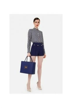 Elisabetta Franchi Longsleeve Shirts Shirts Blue