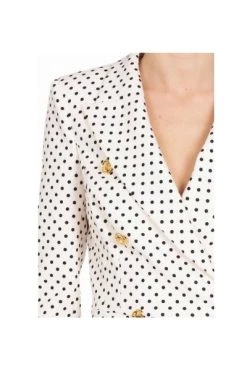 Elisabetta Franchi Blazers Dot-print Blazer White 7 Elisabetta Franchi Blazers Dot-print Blazer White -Elisabetta Franchi Winkel 420561c72143cdc479ac50cf05648c4e