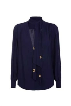 Elisabetta Franchi Blouses Blue