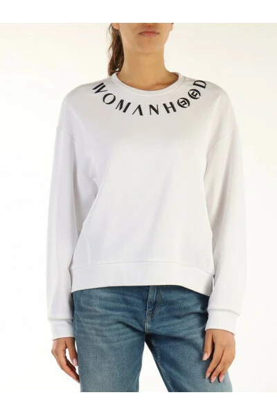 Elisabetta Franchi Hoodies & Sweatvesten HOODIES White 3 Elisabetta Franchi Hoodies & Sweatvesten HOODIES White - Afbeelding 3