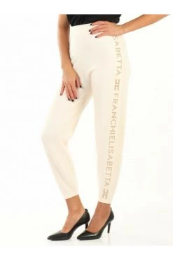 Elisabetta Franchi Sweatpants Beige -Elisabetta Franchi Winkel 422e8997252ff620a38917791e432956