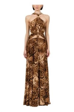 Elisabetta Franchi Jurken Suit Brown -Elisabetta Franchi Winkel 42a7a7cd415477d2da2f2df38dc1a50f