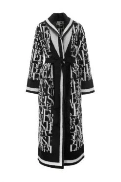 Elisabetta Franchi Poncho's Jacket Black