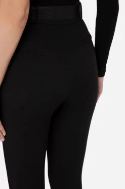 Elisabetta Franchi Pantalons Slim-fit Trousers Black