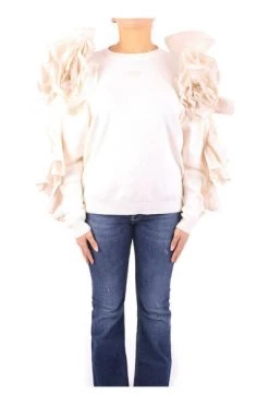 Elisabetta Franchi Sweaters Sweatshirts Beige -Elisabetta Franchi Winkel 43e98d982b723daaa502a61f994f93dc