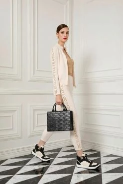 Elisabetta Franchi Hoodies & Sweatvesten Zip-throughs White -Elisabetta Franchi Winkel 448c6bb77ab4fe1a6d23fe15bfa67a5c