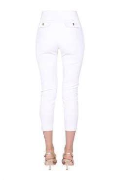 Elisabetta Franchi Broeken Cropped Trousers White 6 Elisabetta Franchi Broeken Cropped Trousers White -Elisabetta Franchi Winkel 448f3b5eb5553279efd1095bd1e94898