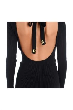 Elisabetta Franchi Casual Jurken Dress Black