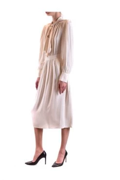 Elisabetta Franchi Casual Jurken Dresses White -Elisabetta Franchi Winkel 45afa679770dcfe07e2d8a42bcc8ec0c