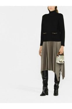 Elisabetta Franchi Coltruien MAGLIA TRICOT Black -Elisabetta Franchi Winkel 462d70a9c50d7d89822fb182a831735c